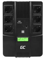 Green Cell AiO - USV - Wechselstrom 220/230/240 V - 480 Watt - 800 VA - 9 Ah - USB -
