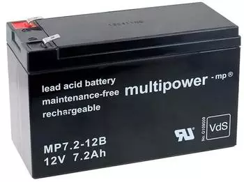 Powery Ersatzakku f&uuml;r USV Back-UPS CS 350, 12V 7,2Ah, Lead-Acid