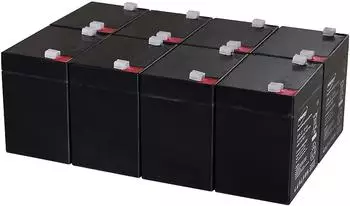 Powery Blei-Gel-Akku für USV Smart-UPS SMT3000RMI2U 12V 5Ah (G1.86.APC.1.348E)