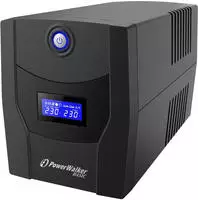 PowerWalker VI 1500 STL Line-Interaktiv 1500VA 4AC-Ausg&auml;nge Tower Schwarz