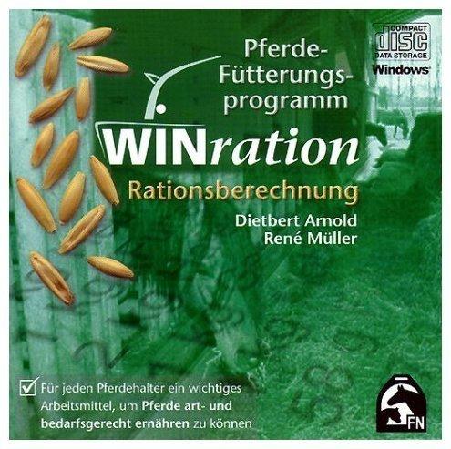 WINration. Pferde-Fütterungsprogramm. Version 2.0. CD-ROM für Windows 95/98/Me/NT42000
