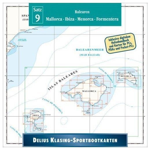 Delius Klasing Sportbootkarten 09 - Balearen 2010/2011