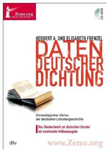 Directmedia Zeno.org 037 Daten Deutscher Dichtung (DE) (Win)