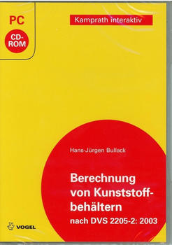 Vogel Buchverlag Berechnung von Kunststoffbehältern (DE) (Win)