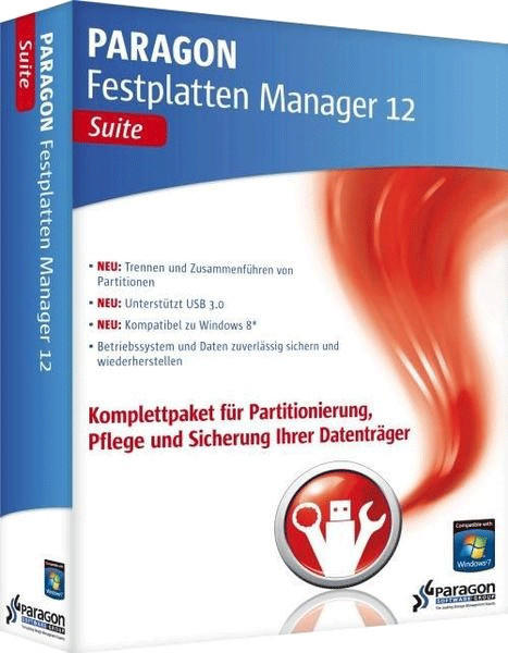 Paragon Festplatten Manager 2012 Suite