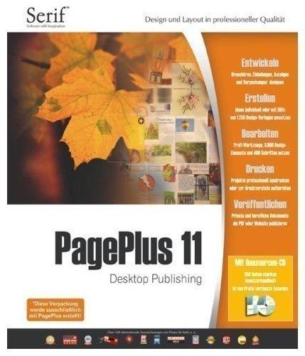 Serif PagePlus 11 DE Win