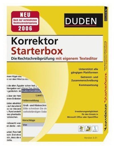 Duden Korrektor Starterbox