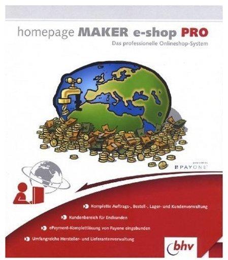 bhv Homepage Maker e-shop Pro (DE) (Win)