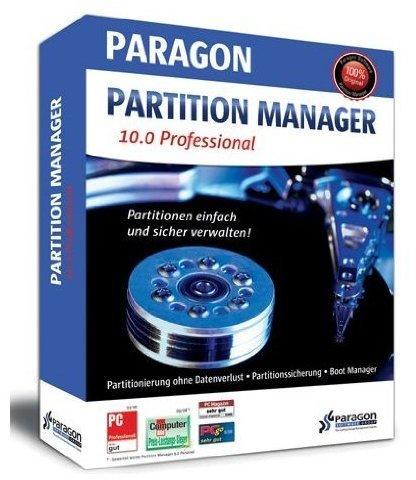 Paragon Partition Manager 10 Professional Edition