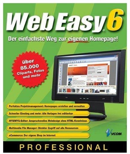 Avanquest VCOM Web Easy 6 Professional (DE)