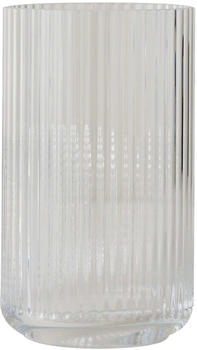 Lyngby Porcelæn Glasvase 25cm transparent