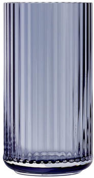Lyngby Porcelæn Vase Glas 20cm mitternachtsblau