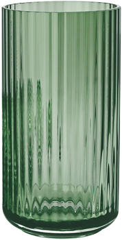 Lyngby Porcelæn Vase Glas 15cm grün