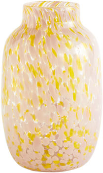 HAY Splash Round L 30cm light pink-yellow