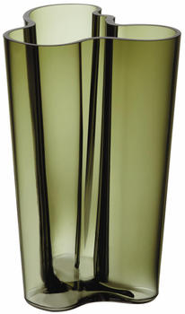 iittala Aalto Finlandia Vase 25,1cm moosgrün