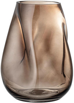 Bloomingville Glasvase 26cm braun