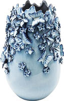 Kare Design Tischvase "Vase Butterflies Lightblue 35cm"