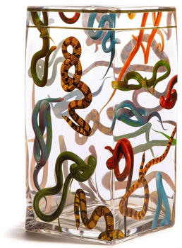 Seletti Snakes 30cm klar (14151)