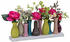 (VAS056) bunt: Jinfa Dekovase 30x11cm
