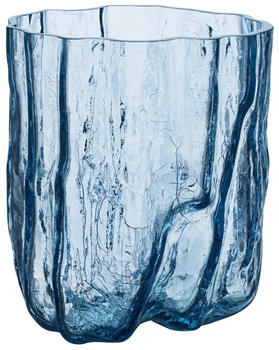Kosta Boda Crackle 27cm blau