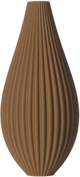 3D Vase Sina XL 40cm schwarz