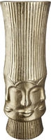GILDE Dekovase "Face" Vase aus Aluminium, Dekoobjekt