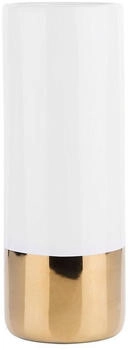 Beliani Vase White and Gold