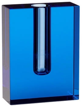 Hübsch Interior Block Vase 16 cm Blau