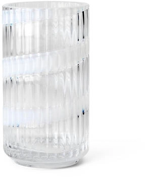 Lyngby Porcelæn Porcelæn Vase White swirl, 15,5 cm