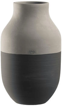 Kähler Omaggio Circulare Vase 31 cm - Anthracite Grey