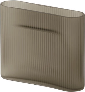 Muuto Ridge Vase Milchglas 16,5 cm Taupe