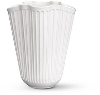 Kähler Hammershøi Vase unfold 16,5 cm Weiß