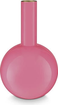 PiP Studio Vase Metal Medium Pink 19x33cm