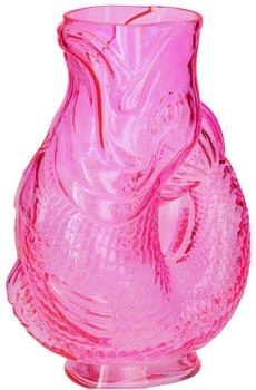 Gift Company Jacquard Fischvase M pink 30cm