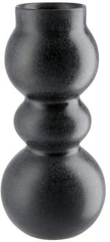 ASA Como Vase black iron 19 cm