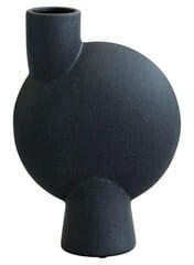 101 Copenhagen Sphere Vase Bubl Medio Ø19 cm Black