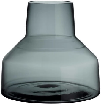 iittala Solare Vase Niedrig 20x22 cm Steel Grey