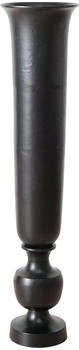 Boltze Basuma Vase schwarz matt 123cm
