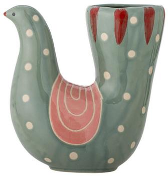Bloomingville Trudy Vase, Grün, Steingut