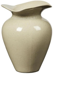 Broste Copenhagen Florentina Vase S 22,5 Beige