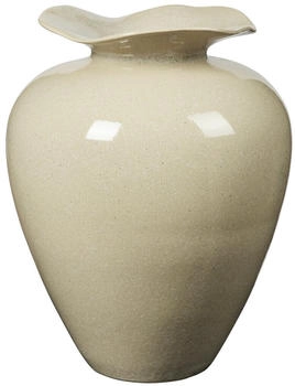 Broste Copenhagen Florentina Vase L 44 cm Beige