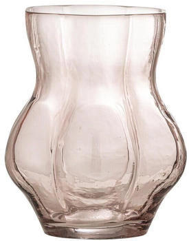 Bloomingville Tava Vase, Rose, Glas
