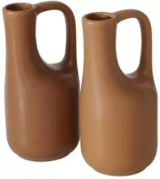 Boltze Mirosa Vase braun 18,2cm sortiert (1 Stück)