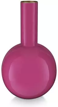 PiP Studio Vase Metal Small Bright Pink 15x26cm