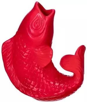 Gift Company Mamsell Koi Fisch Vase XS neon pink 15,5cm