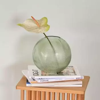 Hübsch Interior Balloon Vase, grün
