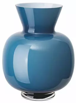 Rosenthal Anna Lightblue Glass Vase 24cm