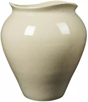 Broste Copenhagen Florentina Bodenvase XL 57 cm Beige