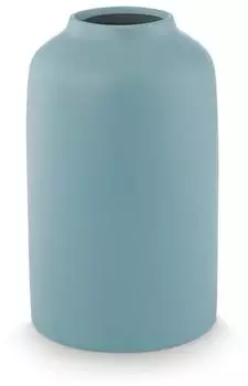 PiP Studio Vase Ceramic Matt Blue 30cm