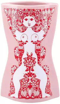 Bjørn Wiinblad Nina Vase Pink-rot, 16,5 cm